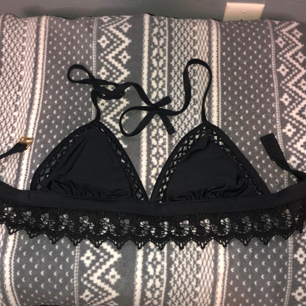 Black Bathing suit top